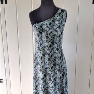Viereck One Shoulder dress NWT L/ fits like L/XL